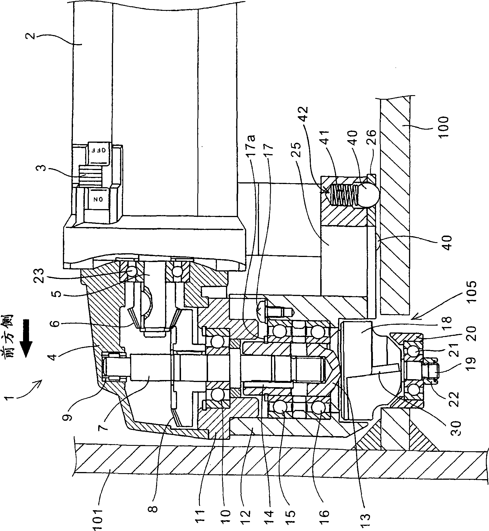 Portable chamfering machine