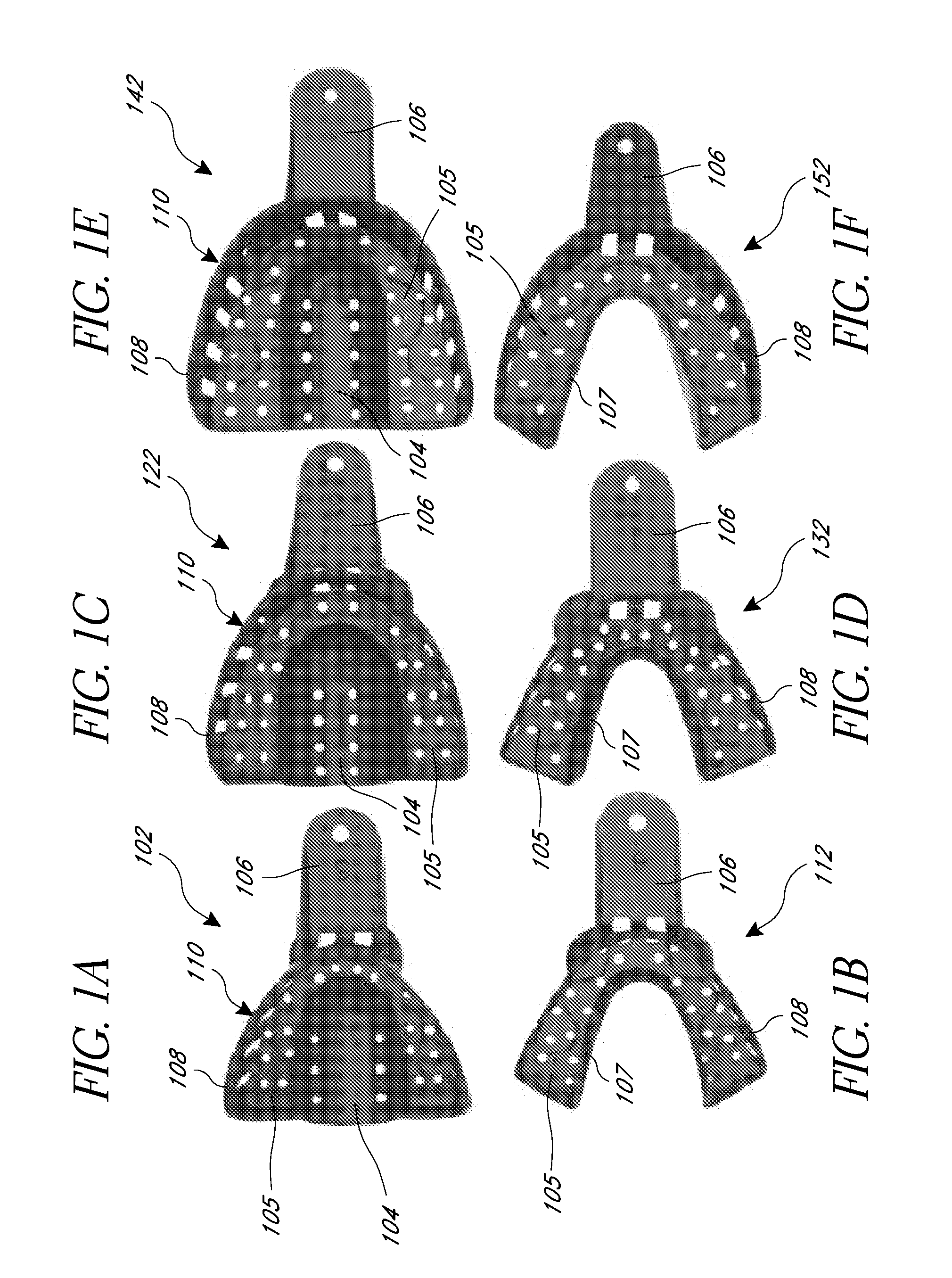 Hydraulic pressure bite-down dental impression