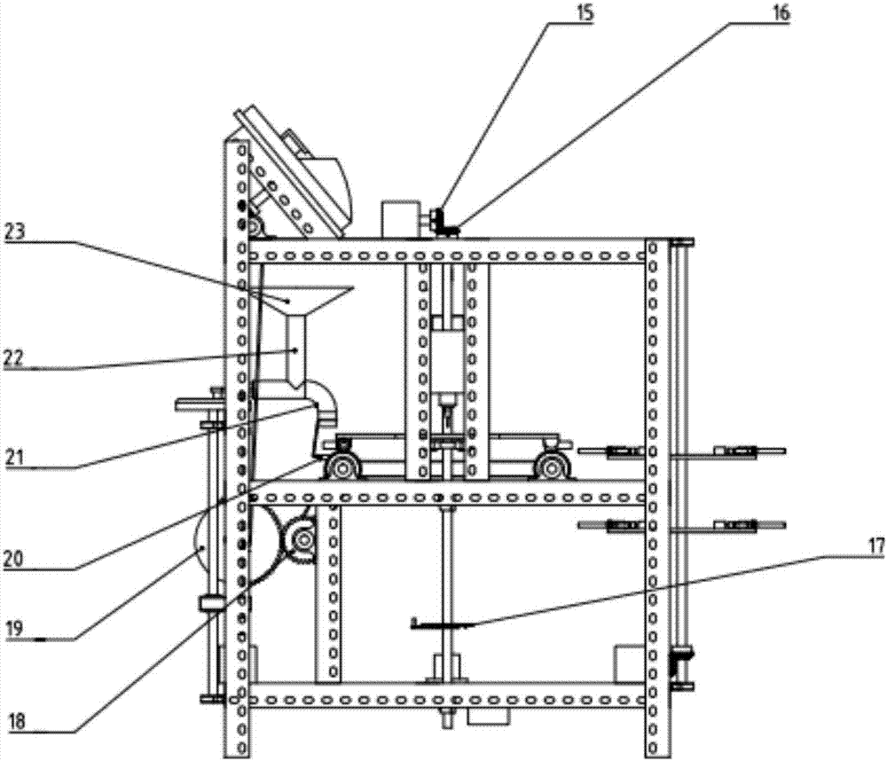 Perforating and threading integrated machine and method for bracelets