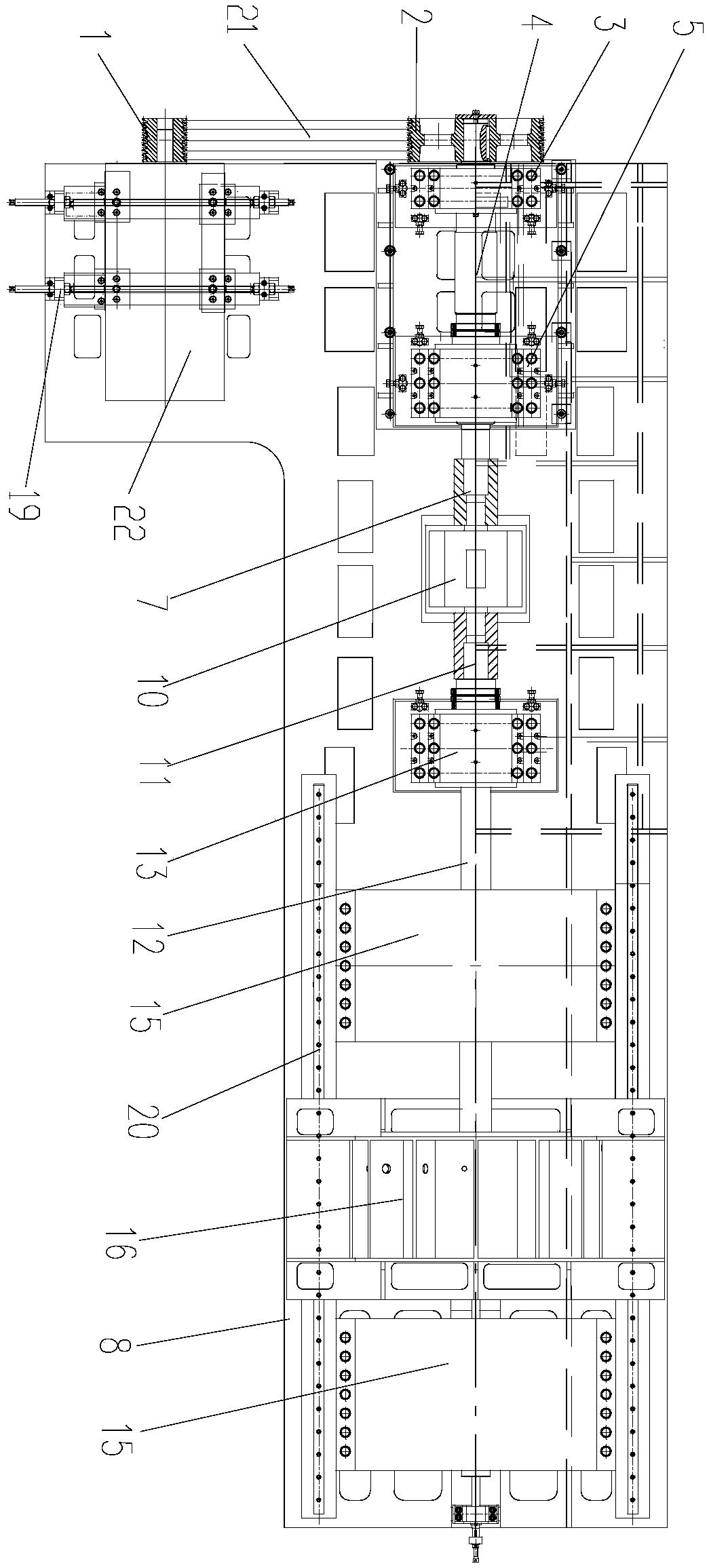 Water lubricated bearing performance test device