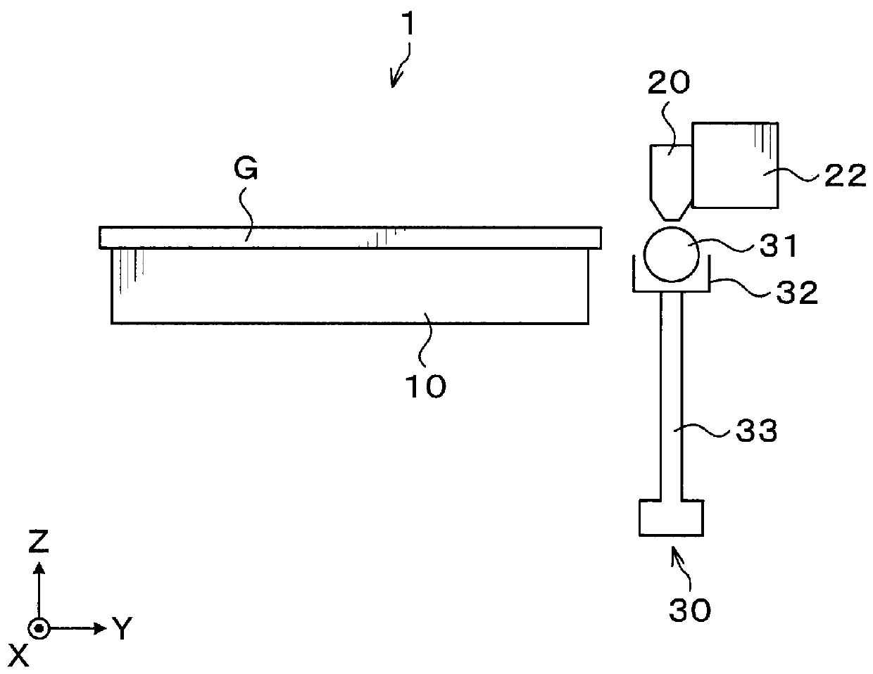 Application device, application method, and computer storage medium