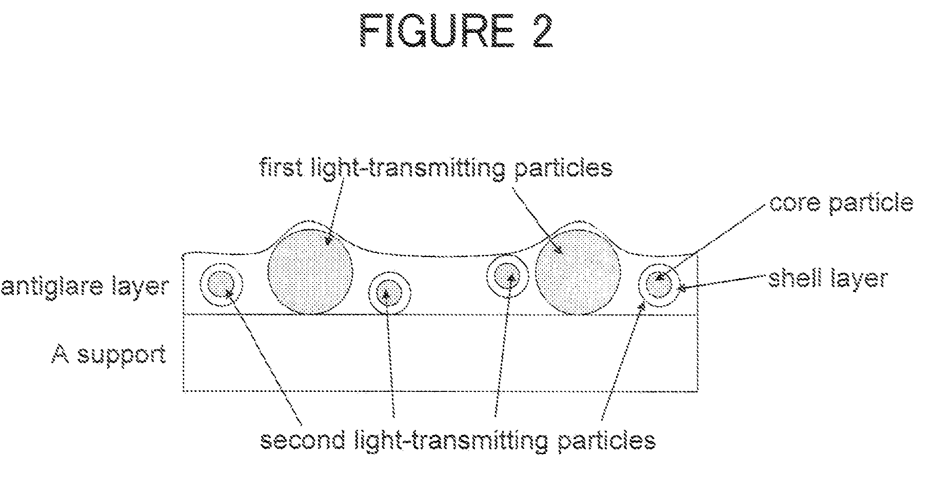 Antiglare film, antireflective film, polarizing plate and image display device