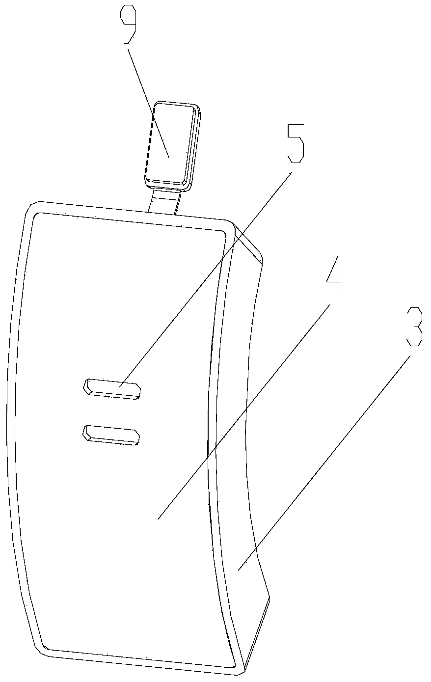 Bent loudspeaker module