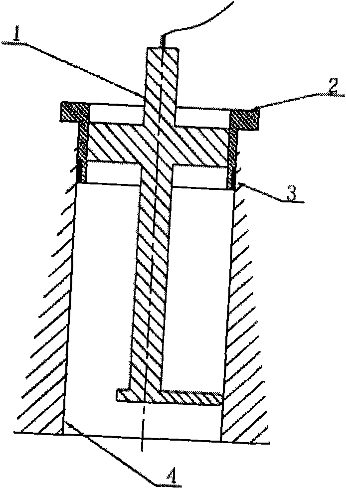 Non-contact freely-locatable method for measuring deformation of cylinder