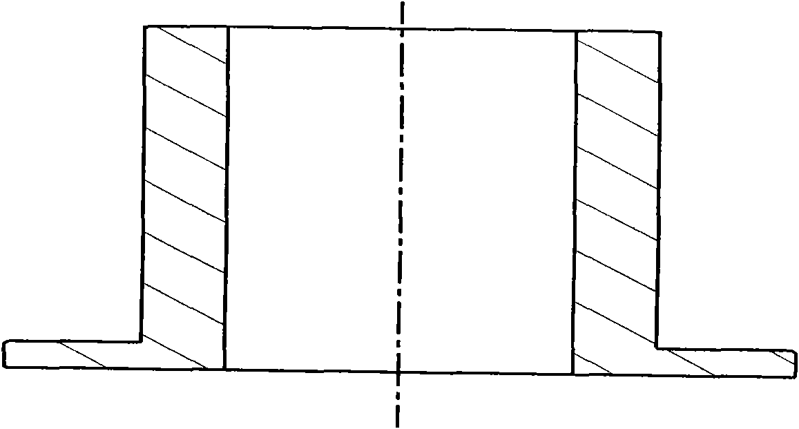 Non-contact freely-locatable method for measuring deformation of cylinder