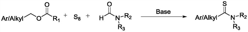 The method for preparing thioamide compound