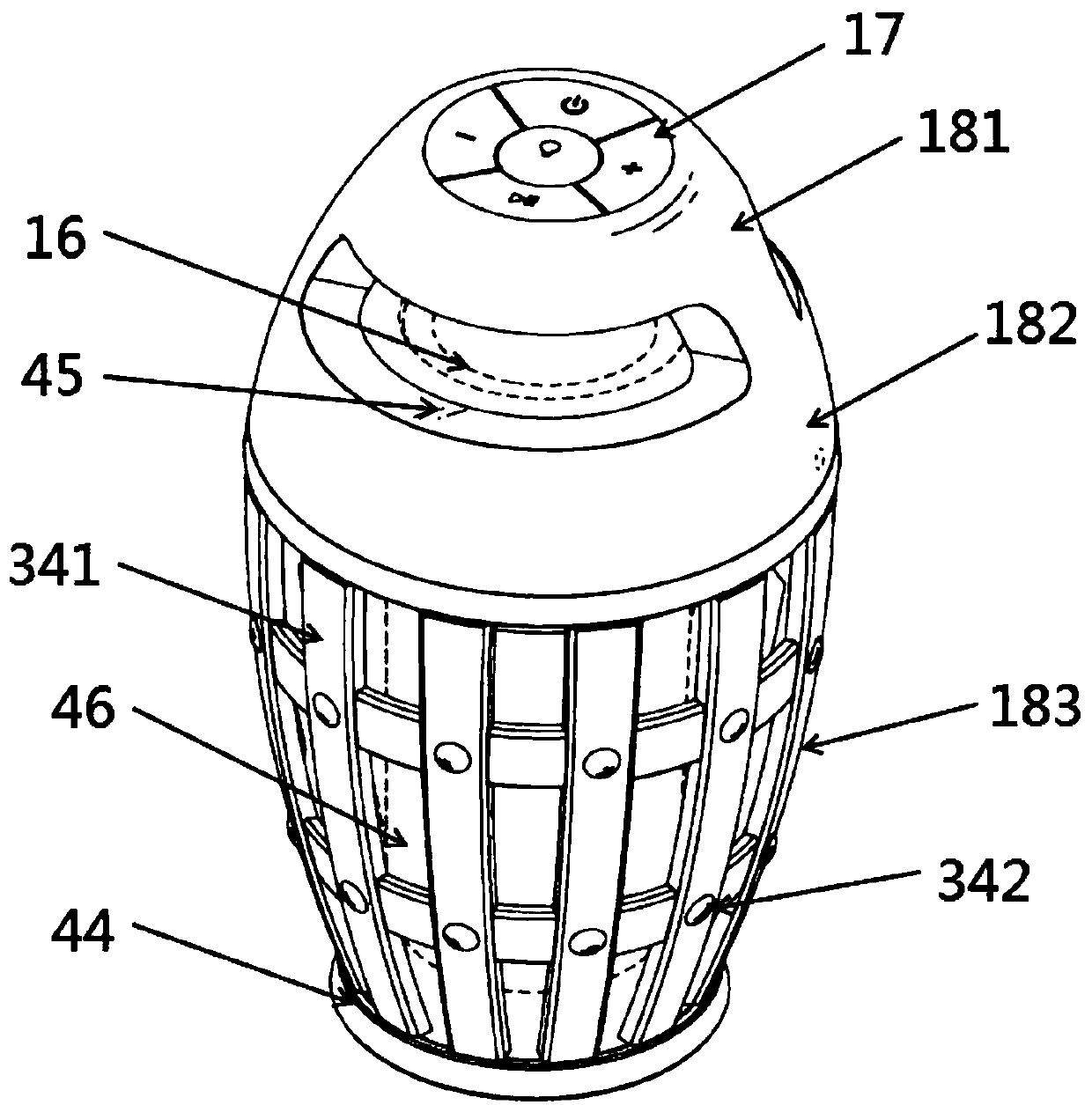 Multifunctional sound box equipment