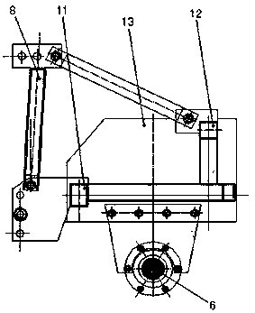 A linkage imitation corn single-grain no-tillage precision sowing fertilizer applicator