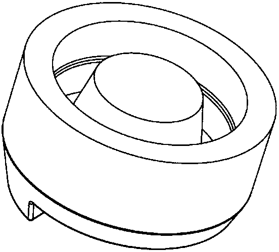 Cold pendulum rolling precision forming method for part with thin wall and deep narrow groove