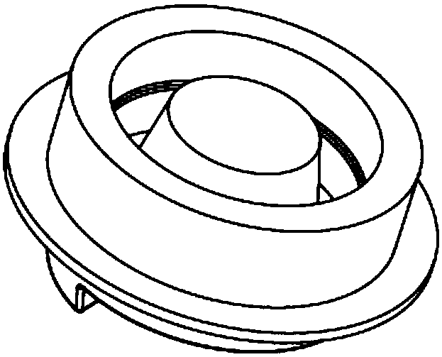 Cold pendulum rolling precision forming method for part with thin wall and deep narrow groove