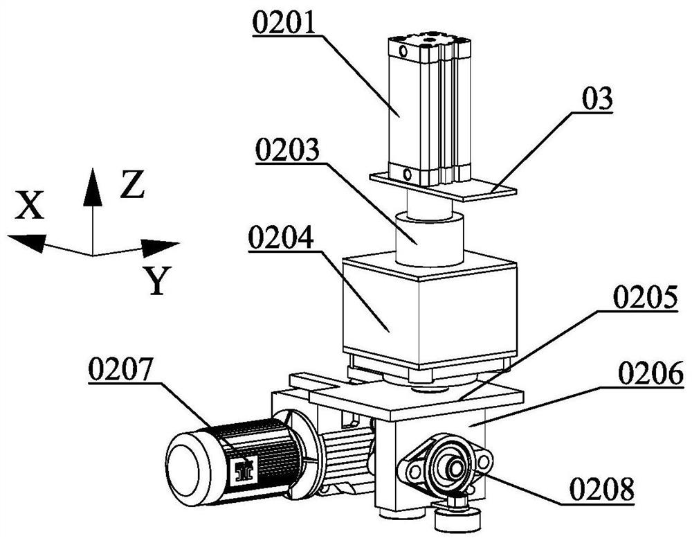 Greenhouse seedbed mobile inspection robot