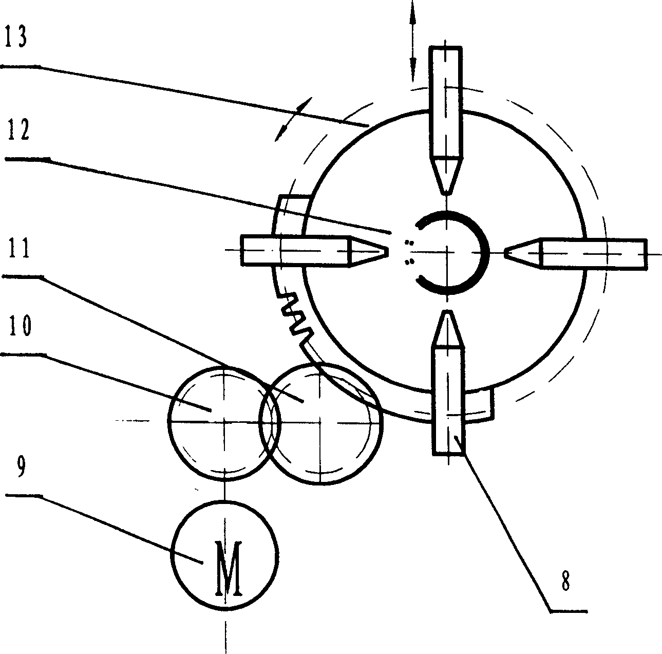 Plusma tracking ruled fly-saw