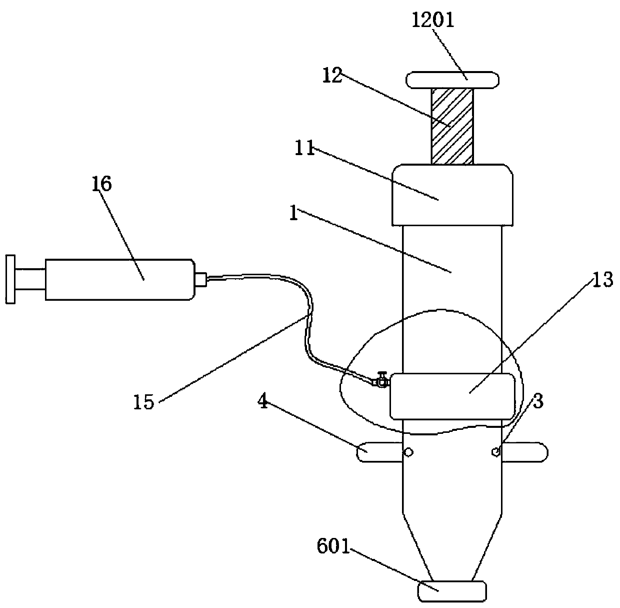 An orthopedic minimally invasive surgery adjustment expansion device