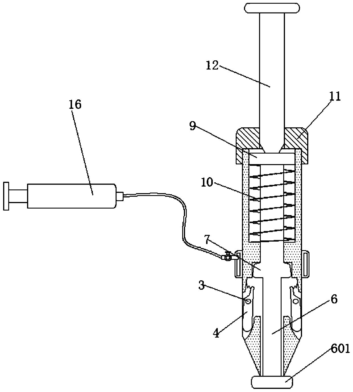 An orthopedic minimally invasive surgery adjustment expansion device