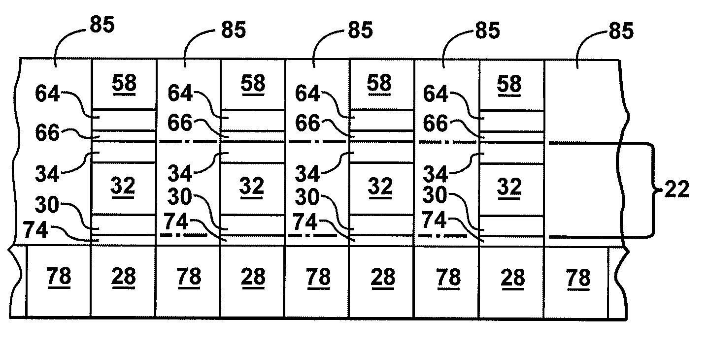 Liner for tungsten/silicon dioxide interface in memory