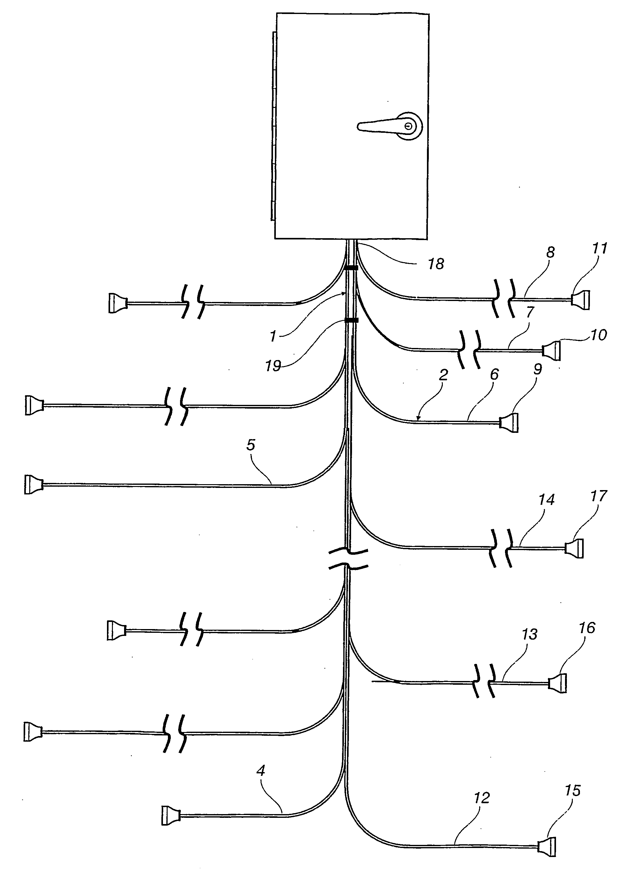 Electrical wiring for buildings