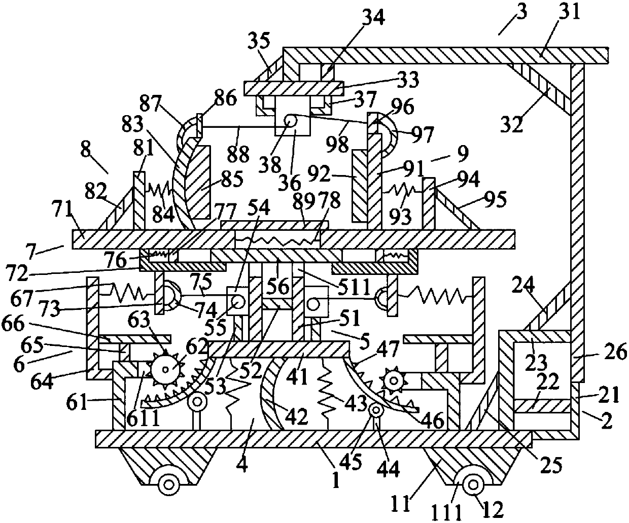 A wrapping pressure-applying radial artery compression hemostasis system