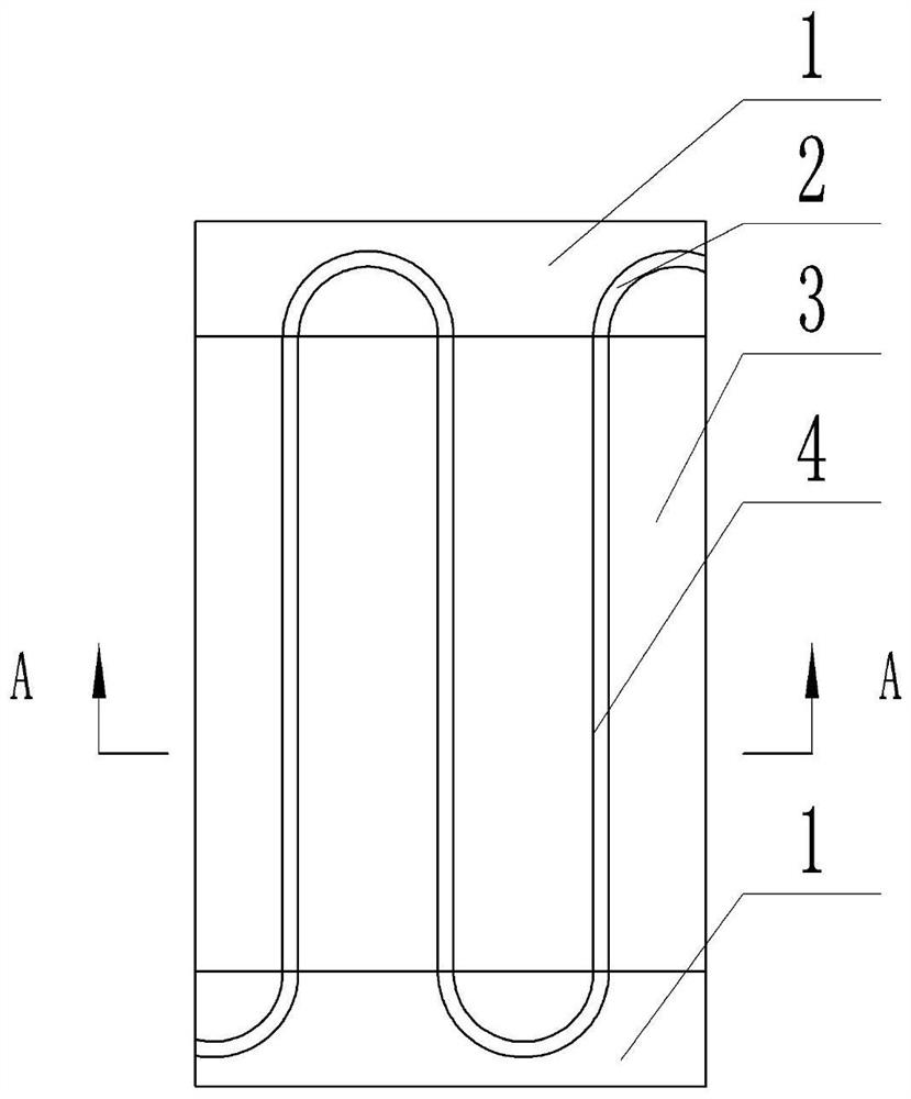 Installation method of floor heating module and floor heating module