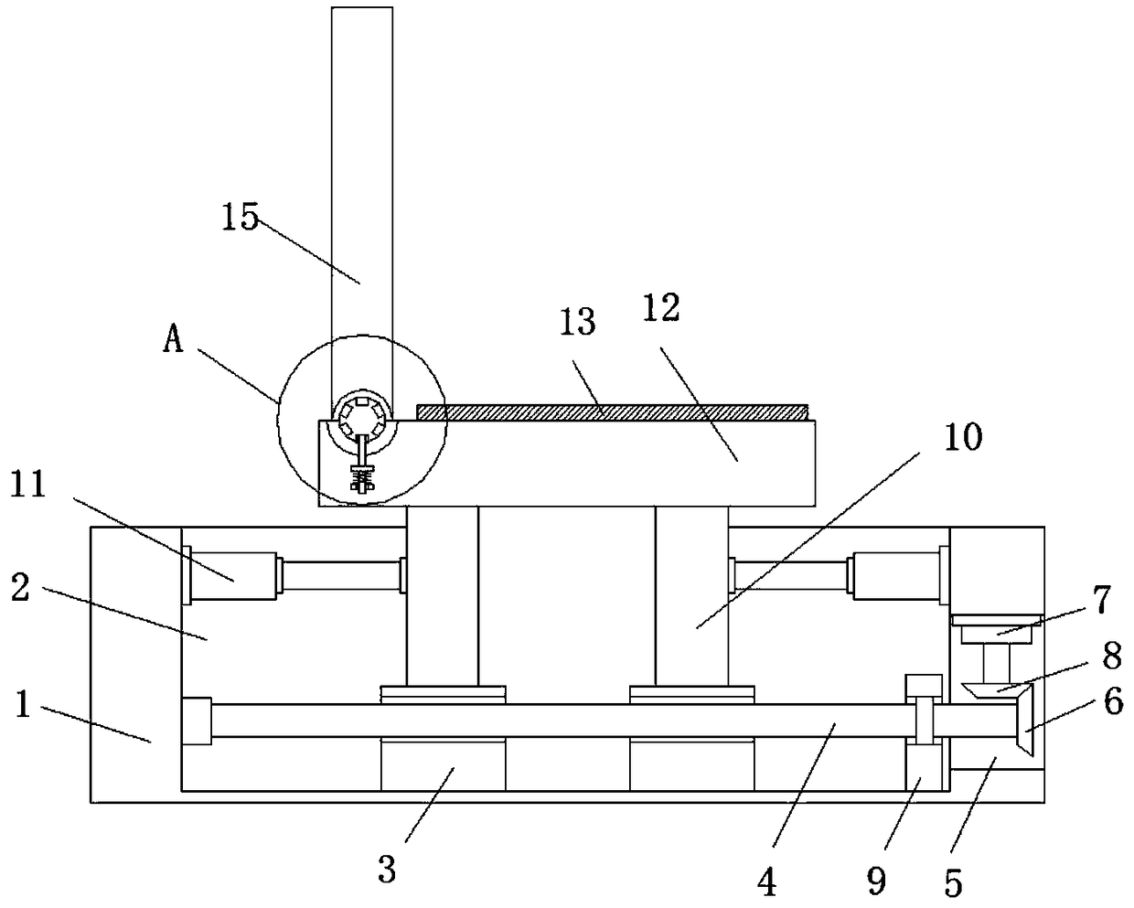 Adjustable seat for new energy vehicle