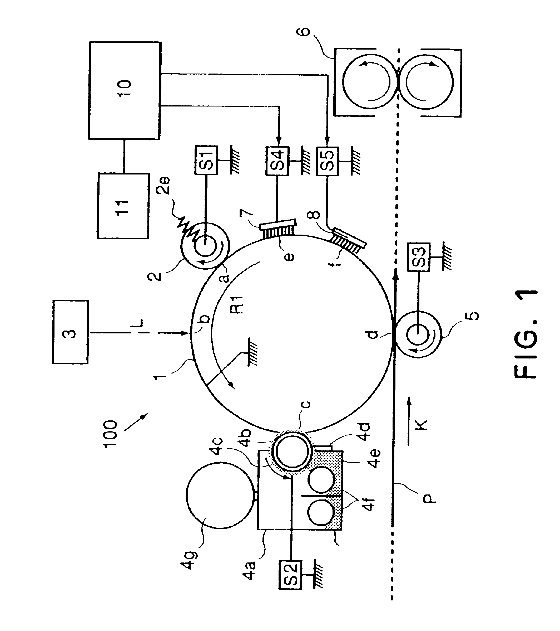 Image forming apparatus adopting image bearing member cleaner-less system