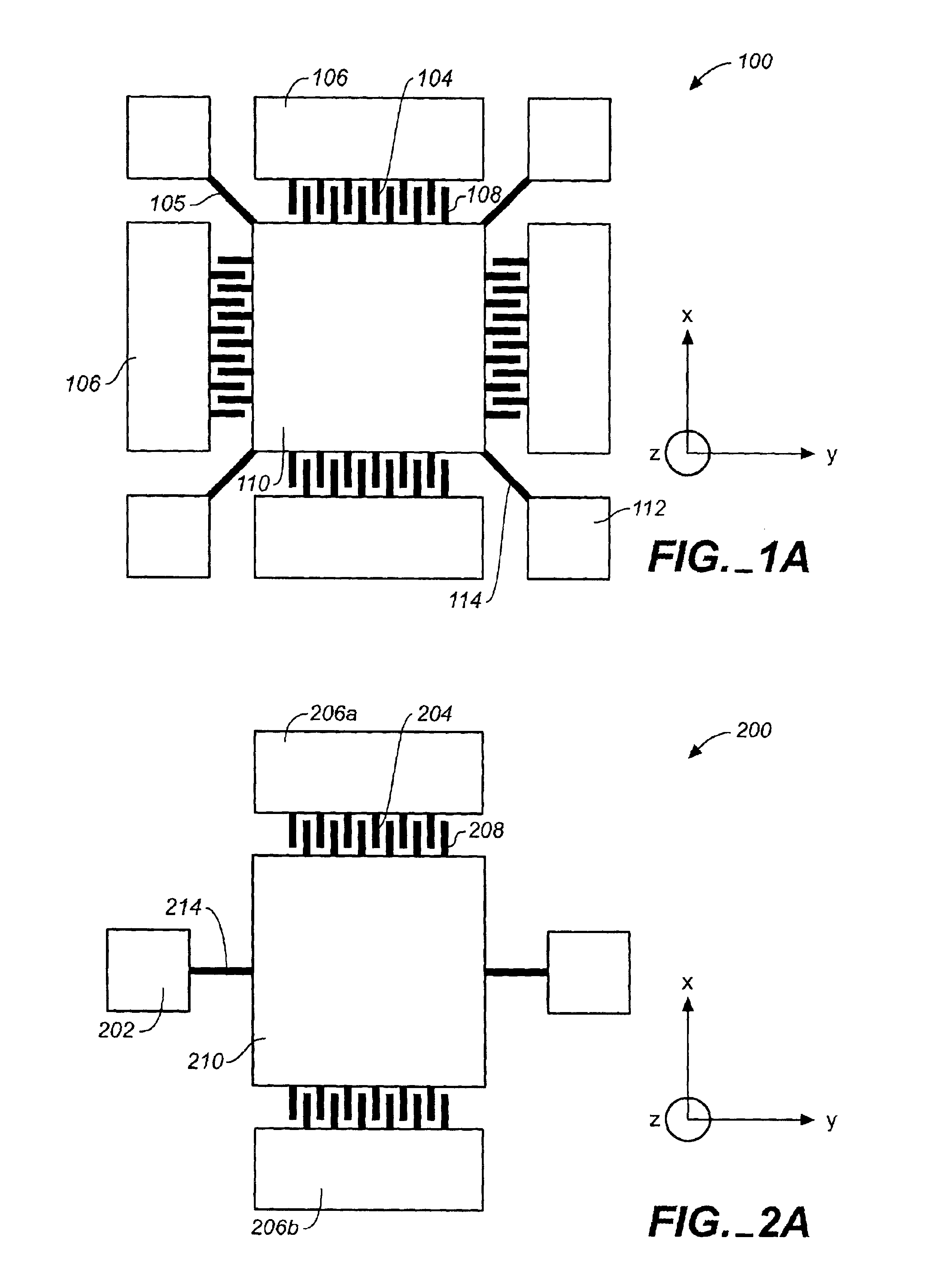 Electrostatic control of micro-optical components