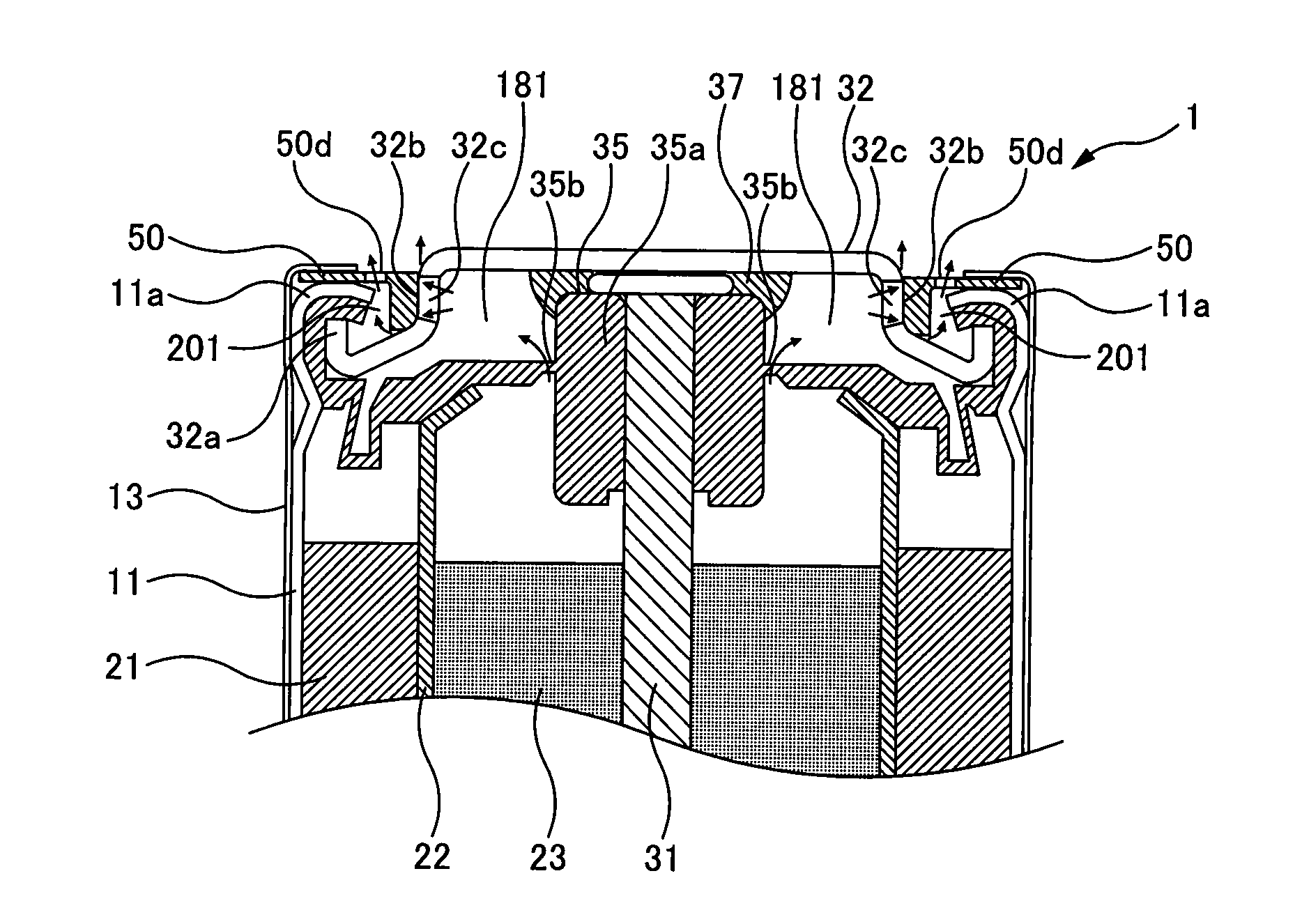 Cylindrical battery