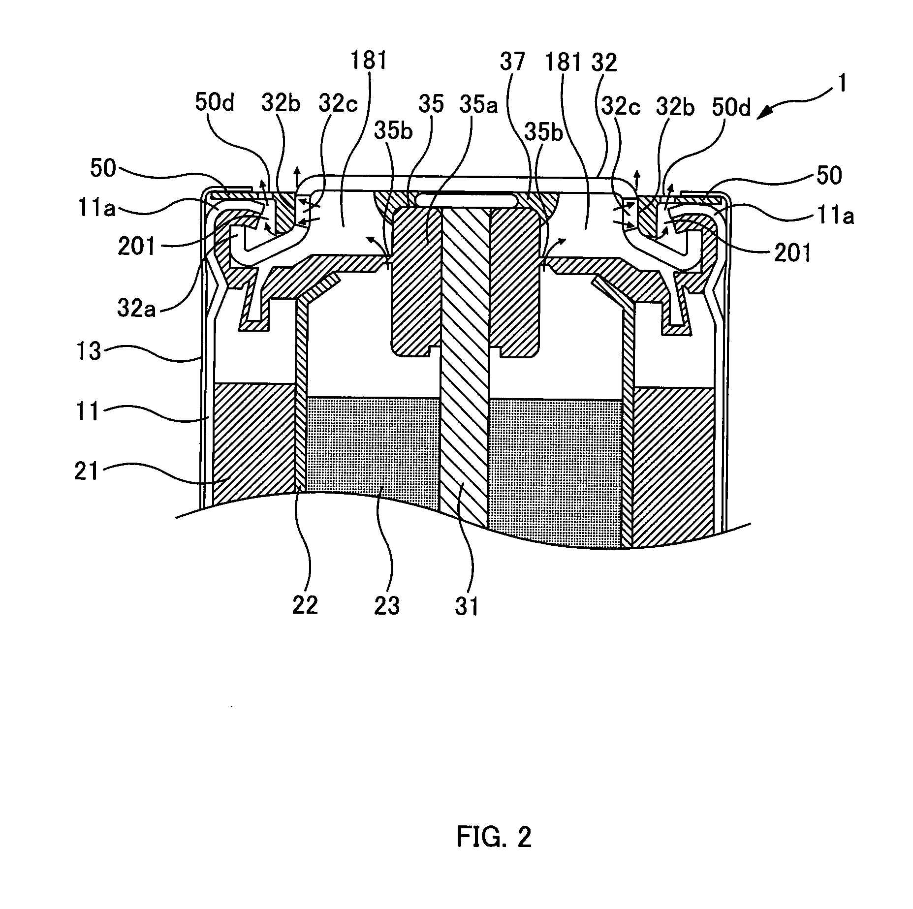 Cylindrical battery