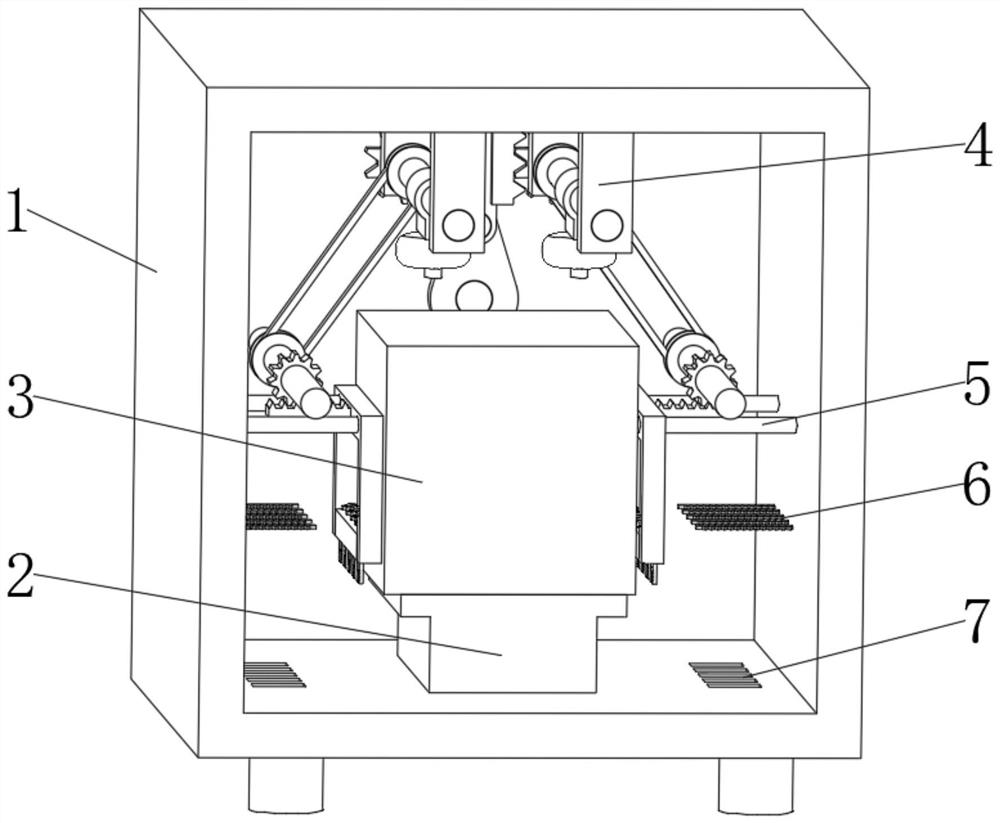 Big data computer network security protection device