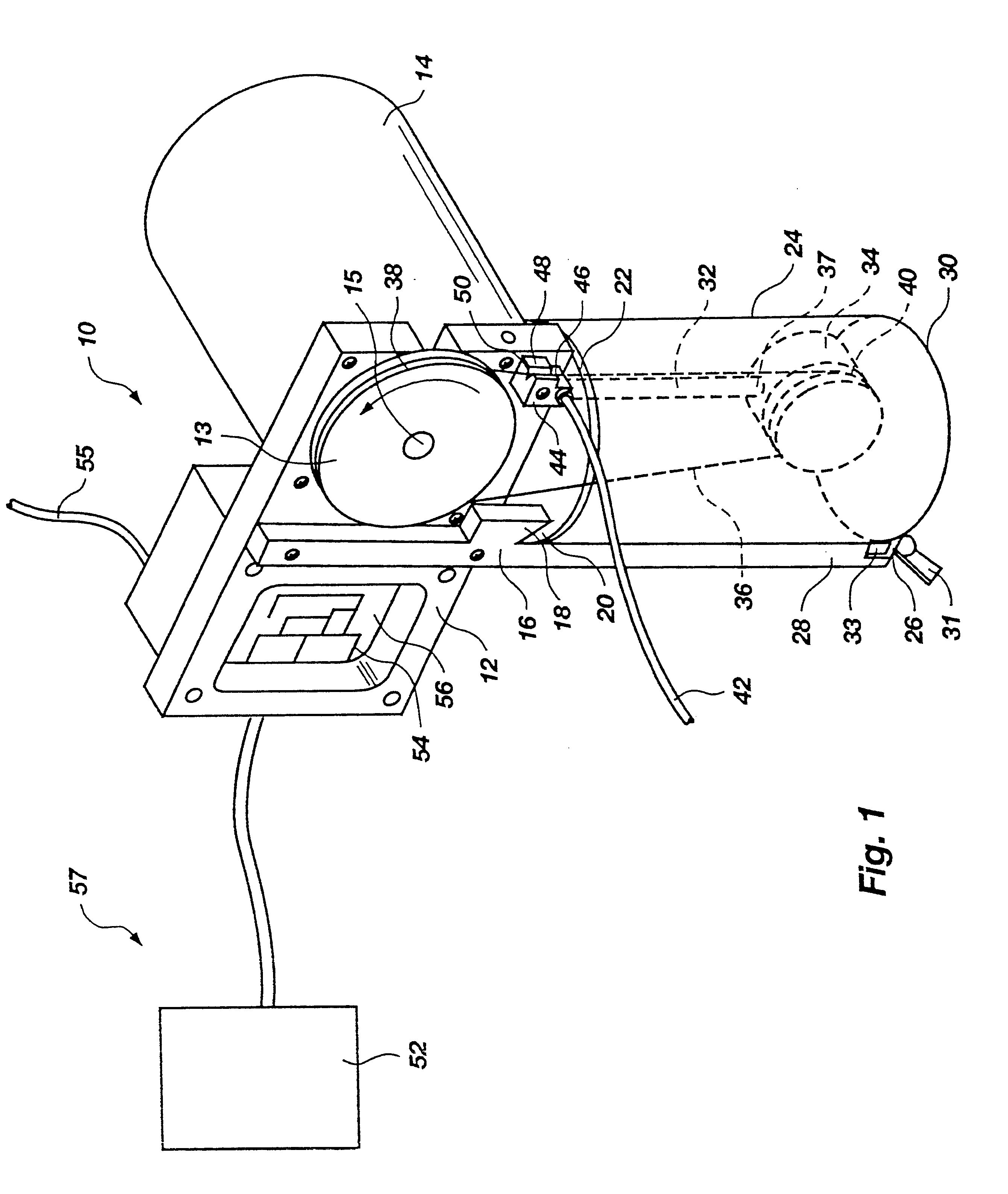 Metering device for paint for digital printing