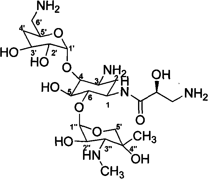 Method for preparing isepamicin and salts thereof