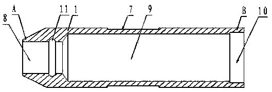 Special connector for wind power optical cable assembly