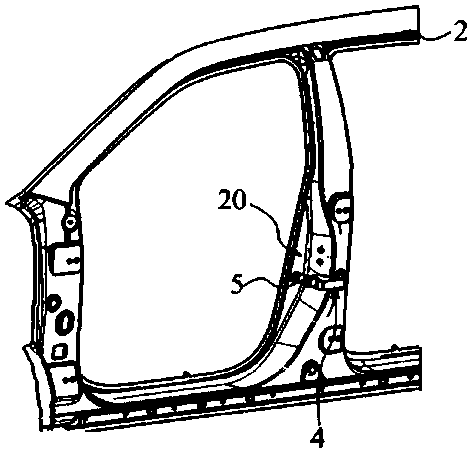 Automobile and its body, and the control system matched with the body