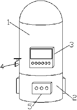 Coating concretion preventing coating barrel