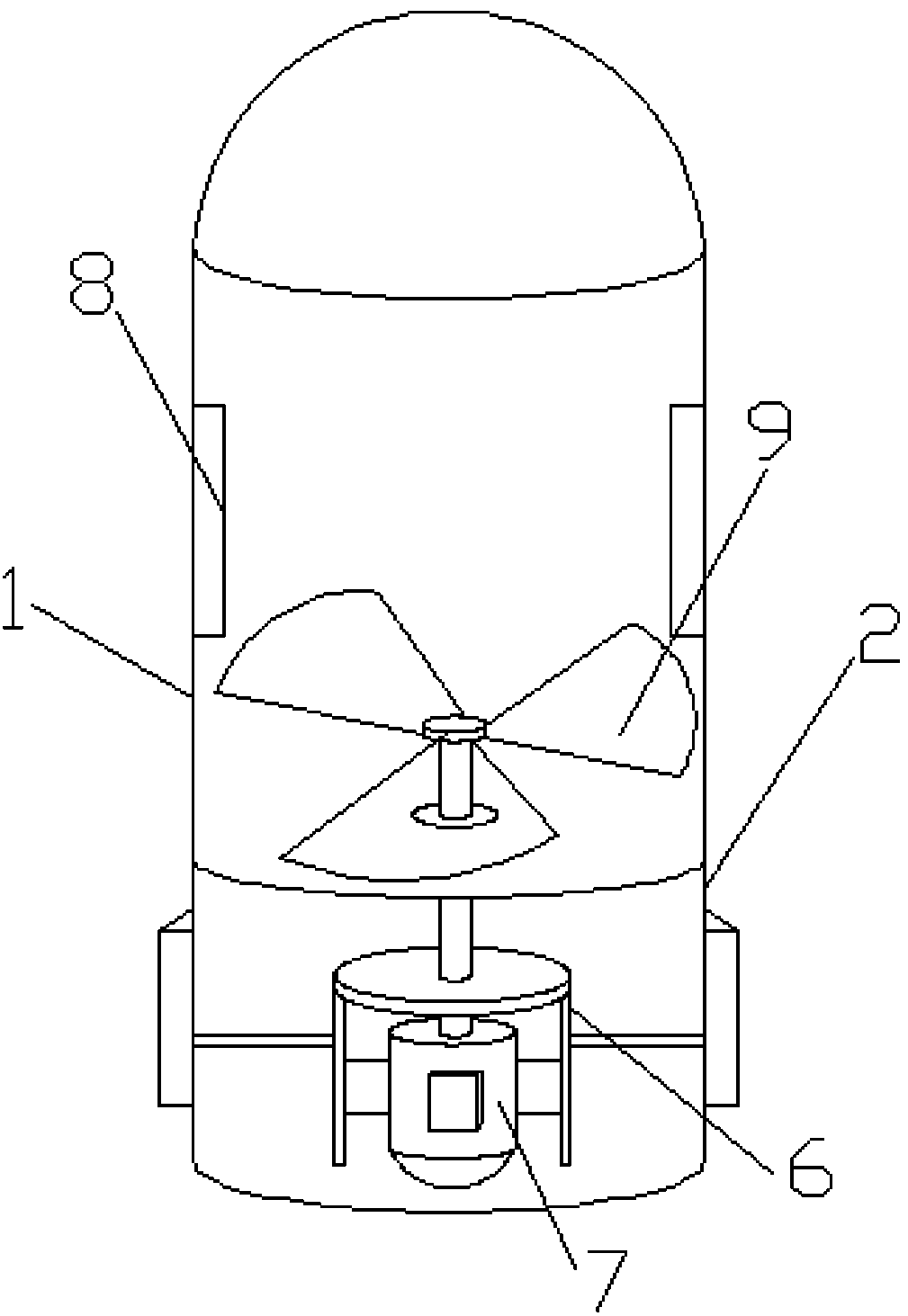 Coating concretion preventing coating barrel