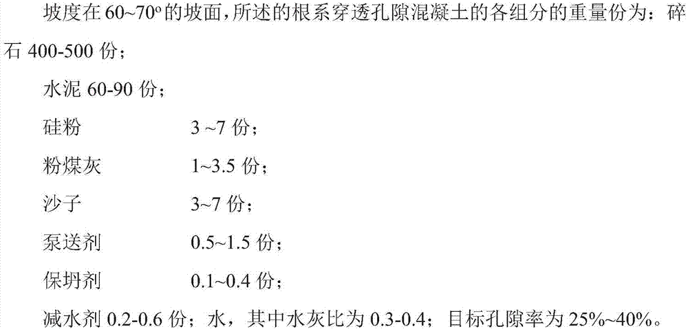 Ecological spray anchor slope protection structure and method