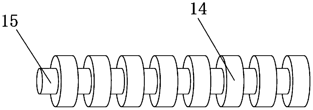 Air blowing device for glass manufacturing