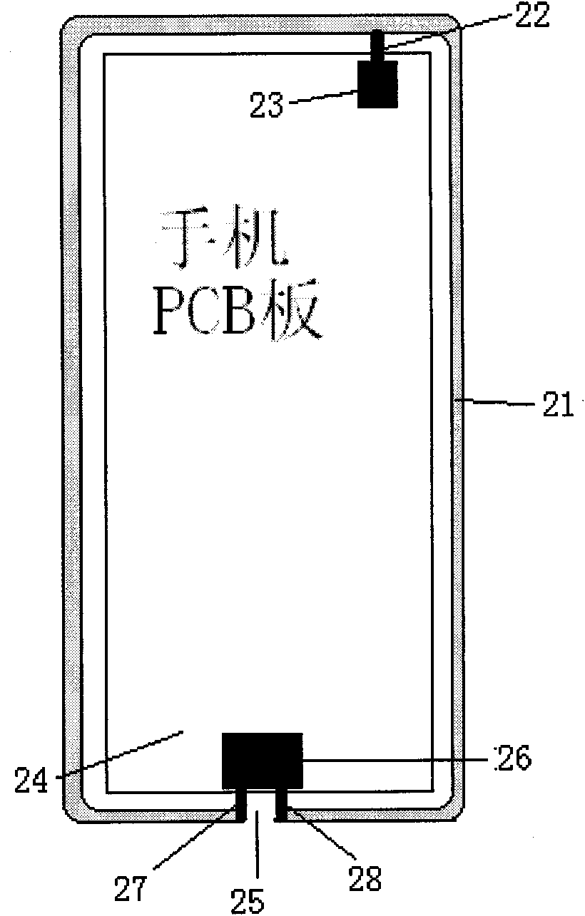 Method for improving radiation performance of antenna and a mobile terminal