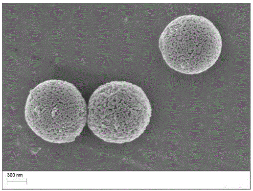 Micro-nano bioactive glass microsphere with surface nanometer pore structure and preparation method thereof