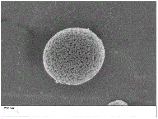 Micro-nano bioactive glass microsphere with surface nanometer pore structure and preparation method thereof