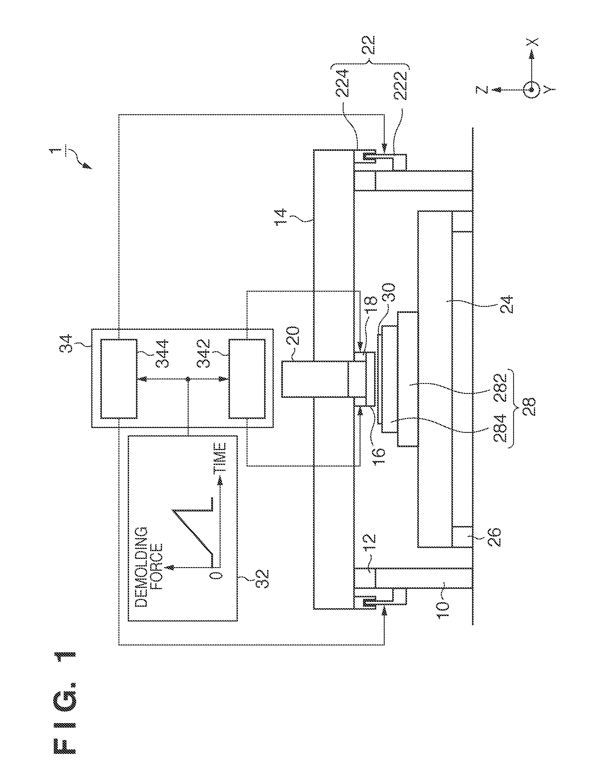 Imprint apparatus and manufacturing method of commodities