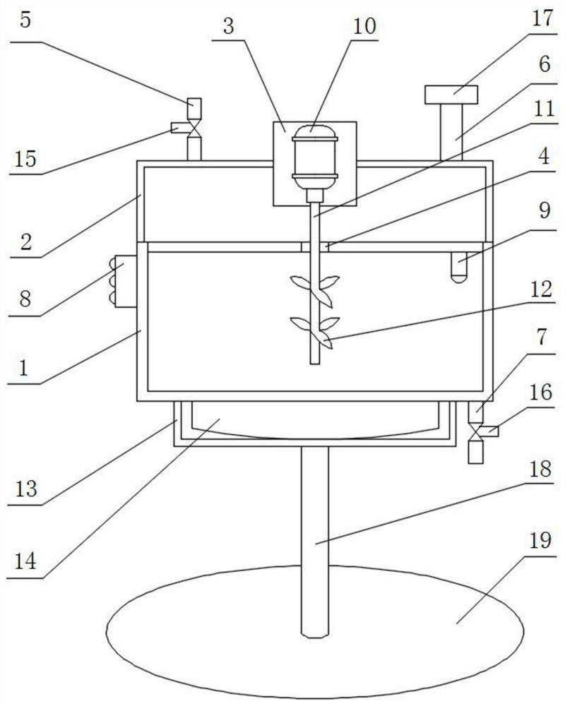 Method for decomposing waste urea-formaldehyde resin adhesive