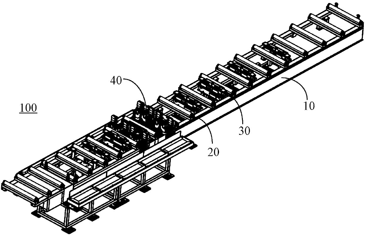 Semitrailer assembling equipment