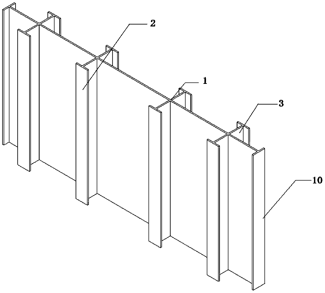 Decoration and heat insulation integrated fabricated steel-bamboo combined wall