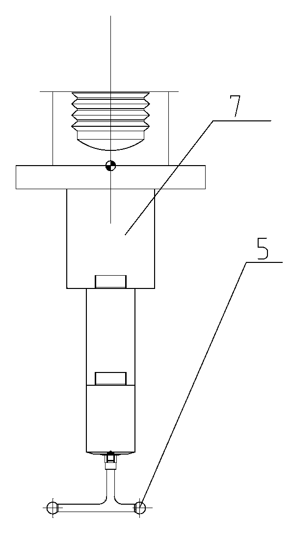 Automatic eccentric correcting method and device for machining hollow shaft