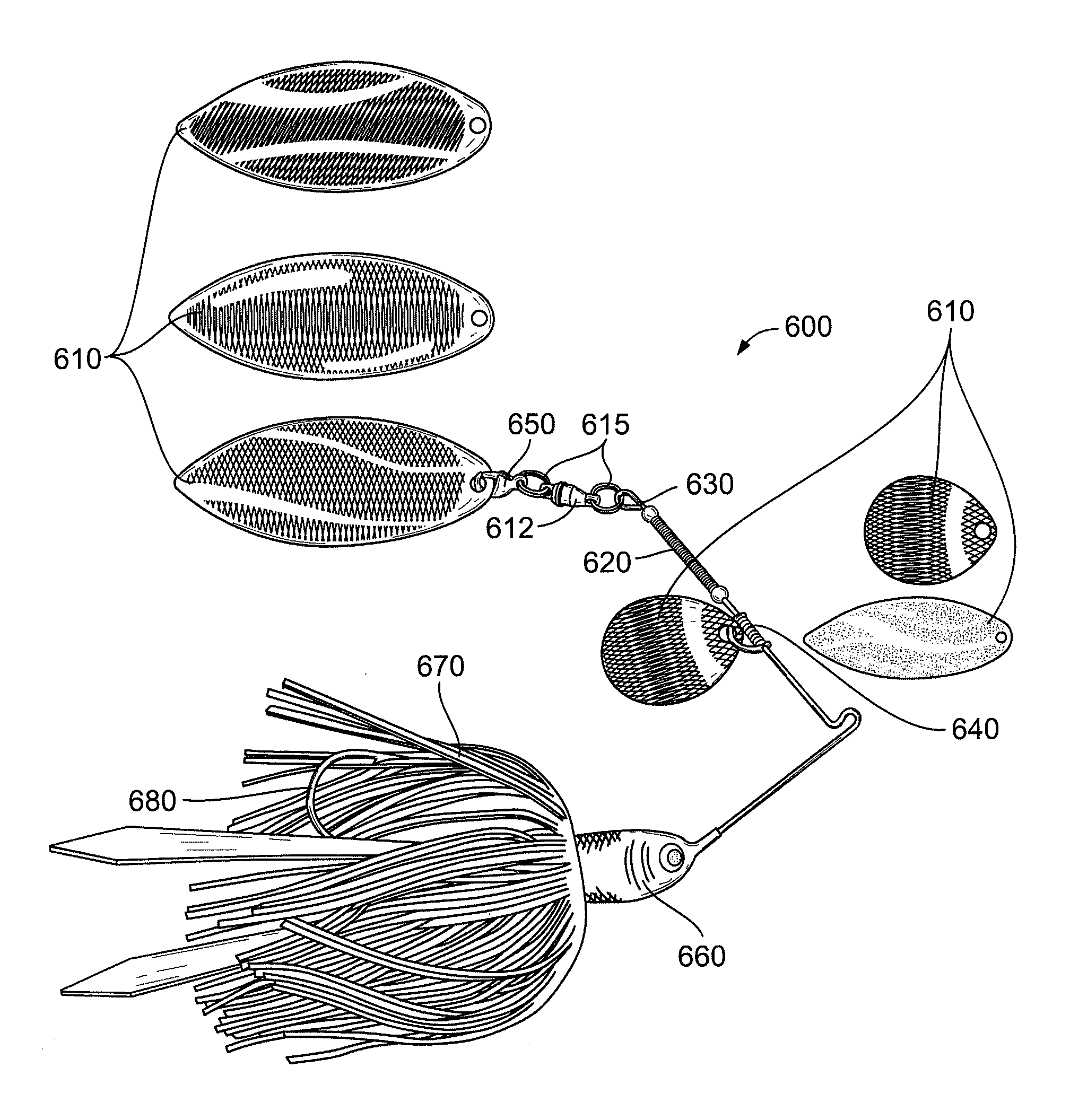 Fishing Lure and Attractors and Methods of Manufacture