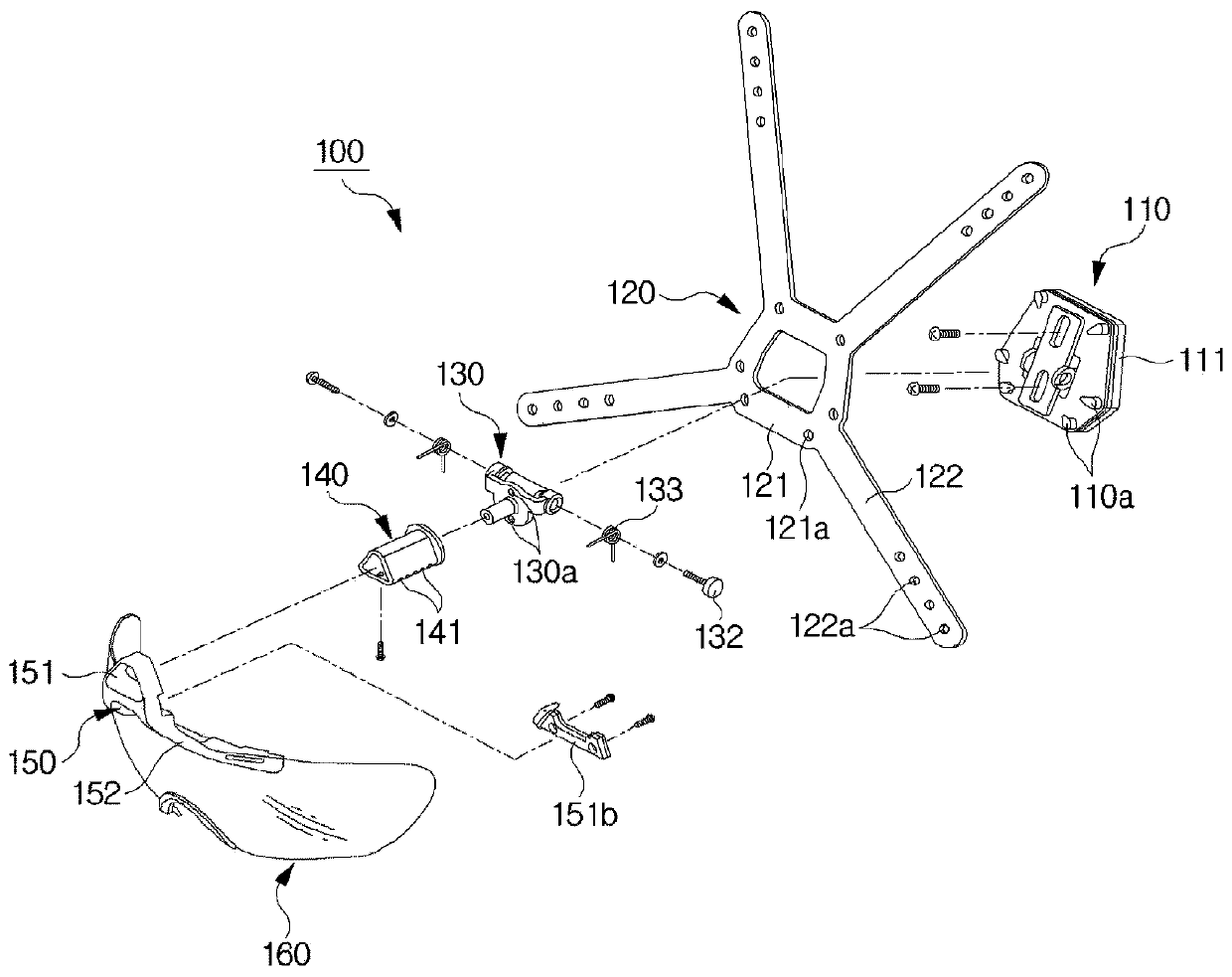 Multifunctional goggles detachable from helmet