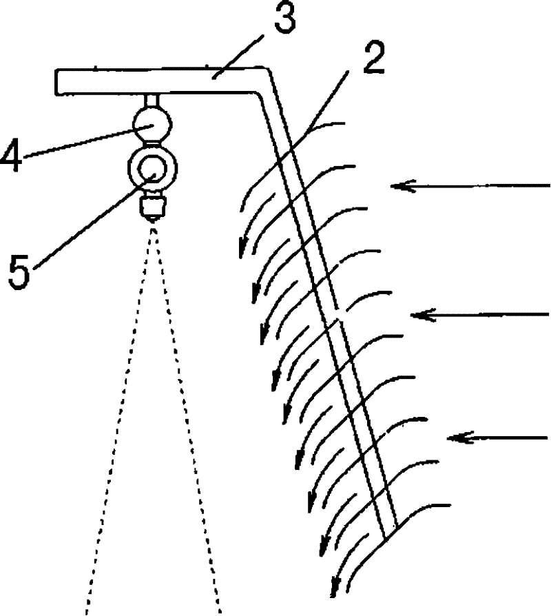 Spray container of grille type float-prevention cover cap