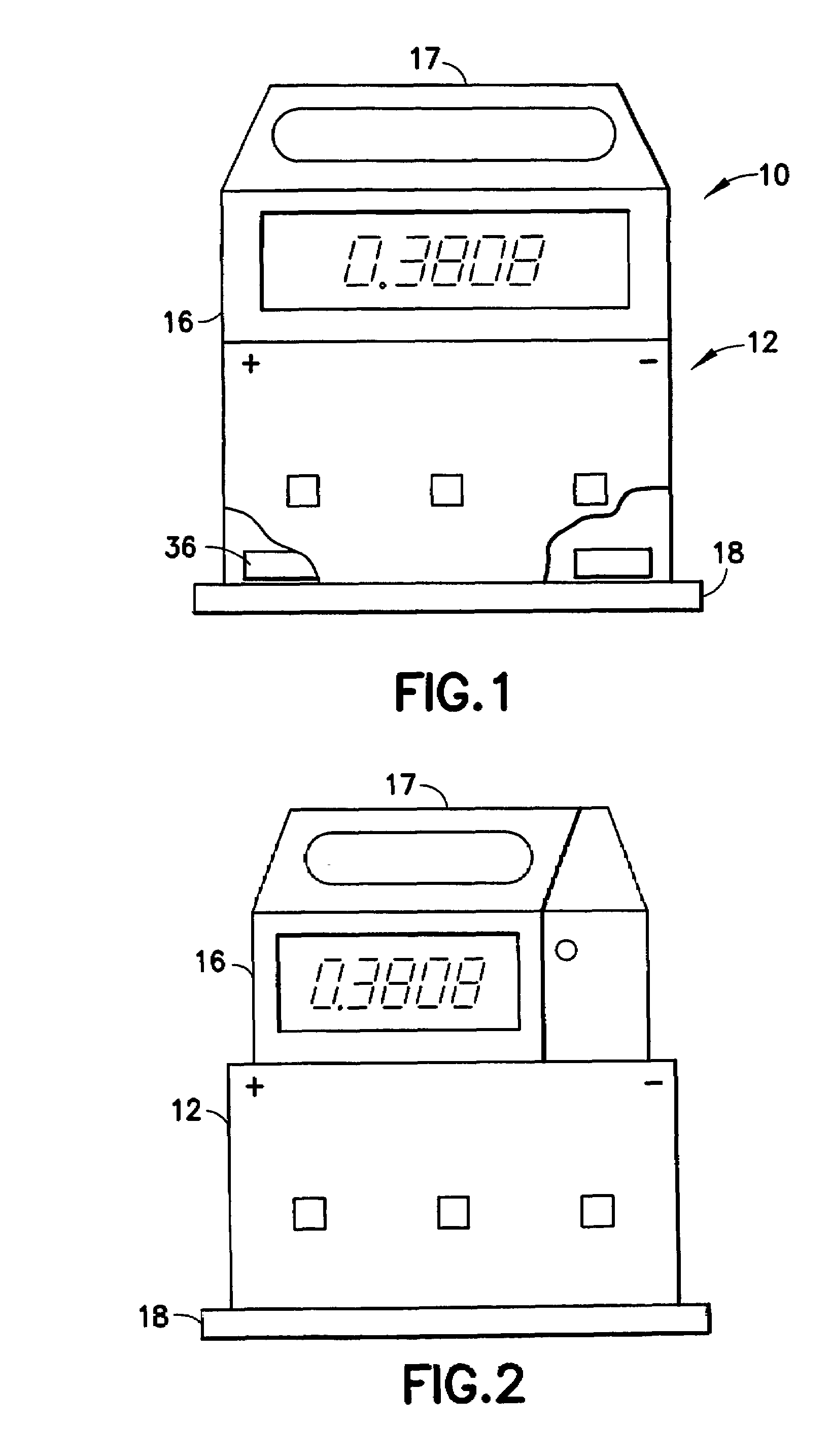 Electronic level sensor