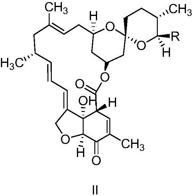 Preparation method of milbemycin oxime intermediate