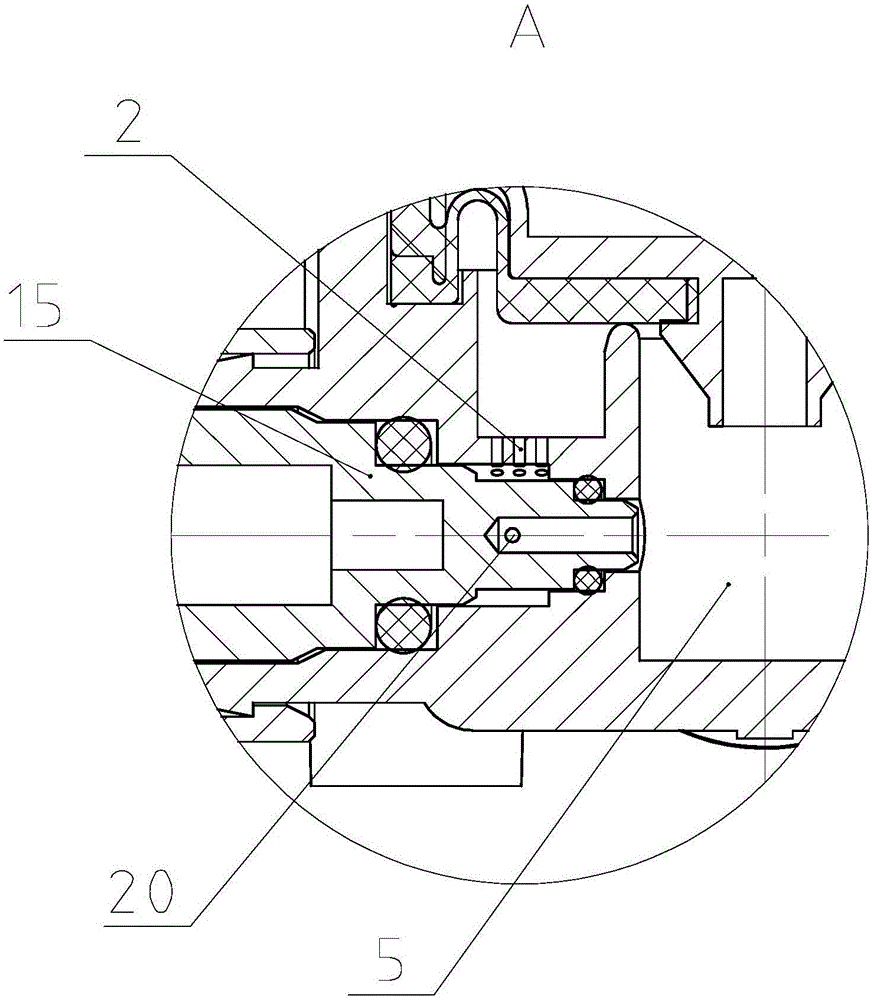 Electromagnetic valve provided with wastewater throttling device and having anti-blocking and silencing functions